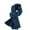 Dark Blue, variant on WREESH Women's Extra-Long Fashion Scarves Soft Skin-Friendly Thickening Warm Leisure Wear Coffee