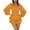 Orange, variant on QUYUON Women's Dresses for Wedding Guest Clearance Casual Summer Short Sleeve Off the Shoulder Solid V-Neck Dress Long Sleeve Wedding Guest Dresses Women Midi Ball Gown Dress Style D-19179 Purple S