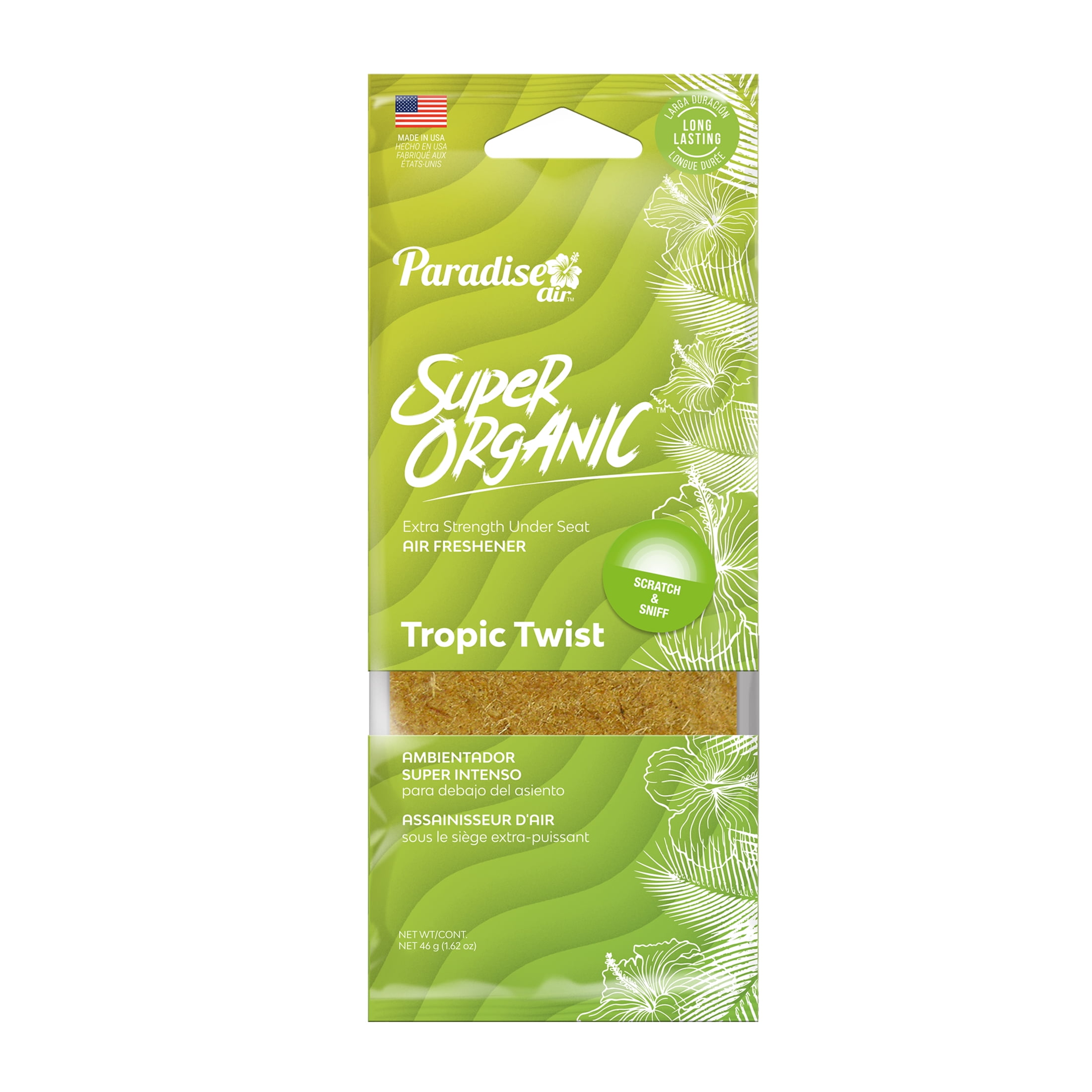 Paradise Air Super Organic Extra Strength Air Freshener, Under the