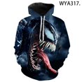 thumbnail image 1 of 2020 neue Herbst Venom Hoodie männer frauen kinder Mode Lässig sudadera 3d Druck Pullover Straße Hip Hop harajuku Mantel xuanjing unisex, 1 of 2