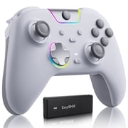 EasySMX X05 Pro Wireless Game Controller with Hall Effect Joysticks and Programmable Buttons for PC and Android Devices