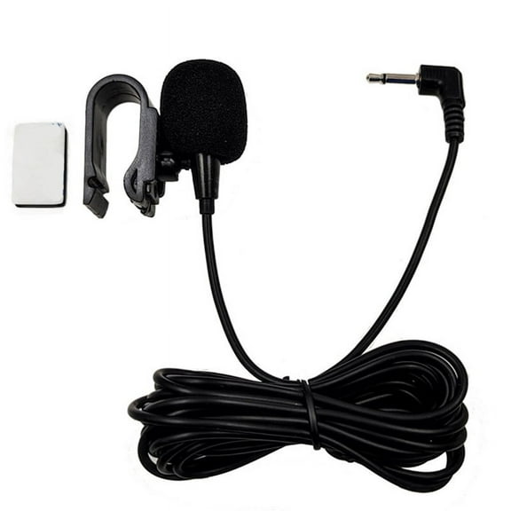 For Auto Radio 3 Meters Professional Car Audio Microphone 3.5mm Clip Jack Plug Mic Stereo Mini Wired External Microphone