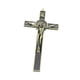 thumbnail image 2 of Figura de Crucifijo decorativa CUTICAT escultura estatua cruz de pared Bronce negro 19.5 cm x 9.7 cm, 2 of 8