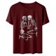 thumbnail image 4 of Camiseta holgada de manga corta con estampado de mueca retro para hombre y mujer Pompotops hfajkhk139309, 4 of 6