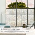 thumbnail image 3 of Película decorativa para ventana 3D, película de privacidad, autoadhesiva, vinilo adhesivo estático para puerta y ventana, patrón de guijarros Anti-UV, 44,5x200cm ER, 3 of 5