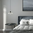 thumbnail image 6 of 41193-91 Livex Lighting Metal Shade - 1 Light Mini Pendant in Coastal Style - 12.5 Inches wide by 11.25 Inches high-Brushed Nickel Finish, 6 of 10