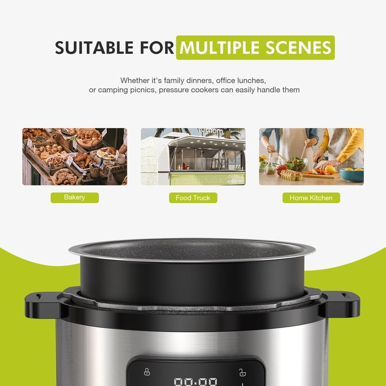 JIOABL 6Qt Electric Pressure Cooker 12-in-1 Multi Cooker photo 7