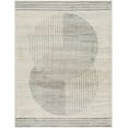thumbnail image 2 of Hauteloom Amar Living Room, Bedroom Area Rug - Modern - Gray - 6'7"-Round, 2 of 9
