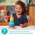 thumbnail image 4 of Melissa & Doug Rainbow Stacker Wooden Ring Educational Toy, 18+ months, 4 of 11