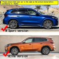 thumbnail image 2 of 4x Car Molded Mud Flaps Splash Guards Mudguards Front Rear Styling For BMW X1 IX1 U11 m35I M sport xLine 2022-2024 Mudflaps, 2 of 5