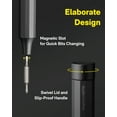 thumbnail image 4 of HOTO 24 in 1 Precision Screwdriver Set, Pen Shape Mini Manual Screwdriver - Dark Gray, 4 of 9