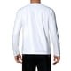 thumbnail image 3 of INSPIRE CHIC Camisetas de Hombre Cuello Redondo de Manga Larga Brillante 2XL Blanca, 3 of 6