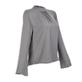 thumbnail image 3 of Blusa George para Mujer, Manga Larga Gris Talla EG, 3 of 4