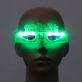 thumbnail image 3 of WASHWEPE Back to School New Year LED Glasses for Party Use Glow in Dark with Plastic Material Assorted Color, 3 of 8