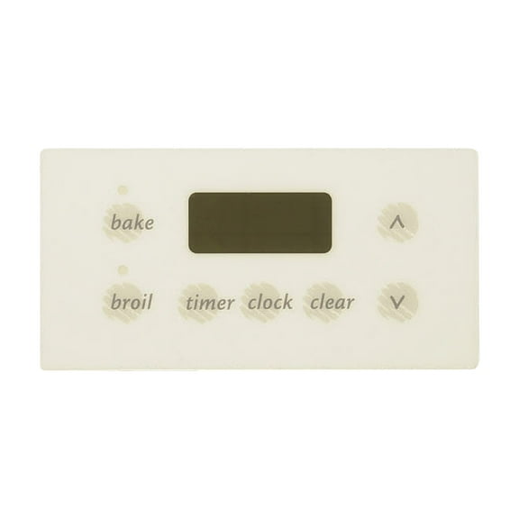316220704 Frigidaire Range Overlayclock white