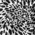thumbnail image 7 of Ambesonne Cow Print Valance & Curtain, Cow Skin with Spots, 55"x24", White Black, 7 of 7