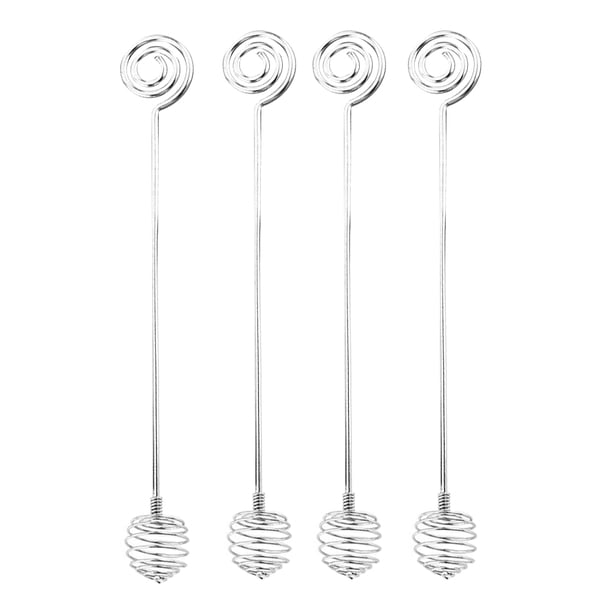 GOOHOCHY 4 varillas de acero inoxidable para mezclar miel, batidor de miel, suministros para el hogar