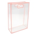 thumbnail image 1 of Bolsa transparente de PVC con fuelle-Gift rojo 24 x 35 x 10, 1 of 2