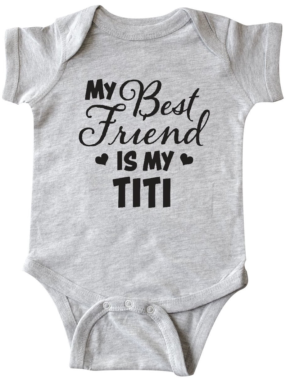 inktastic My Best Friend is My Papa with Hearts Long Sleeve Creeper