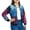 Blue, variant on Toddler Sequins Jacket Zipper Long Sleeve Glitter Solid Boys Girls Spring Fall Casual Comfortable Outerwear Play School Everyday Wear Lightweight