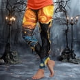 thumbnail image 2 of mgoYE Halloween Sweat Pants Women High Waisted Stretchy Soft Holiday Patterned Tights Workout Yoga Pants Size L, 2 of 7