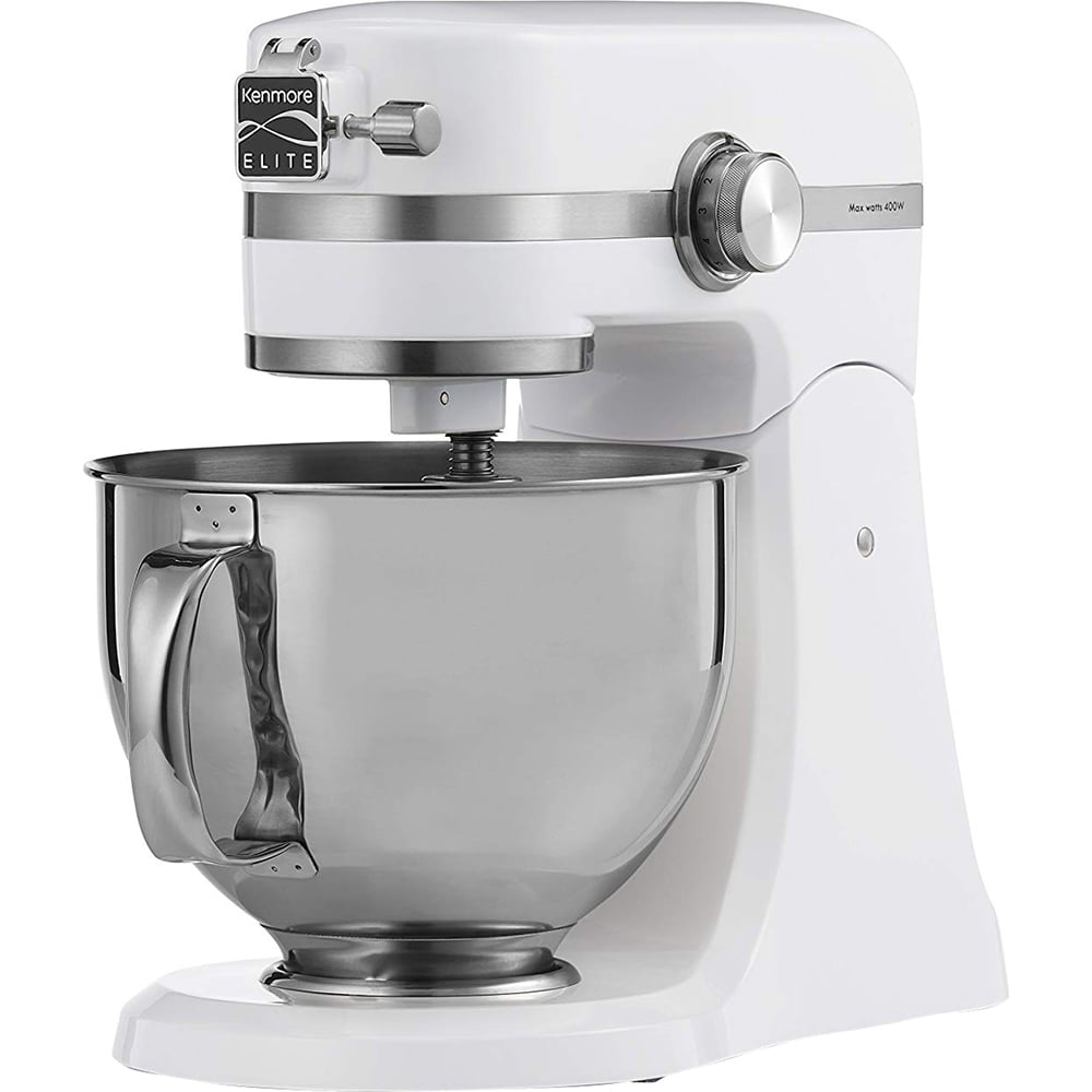 Kenmore Stand Mixer KSM100 With Attachments - White
