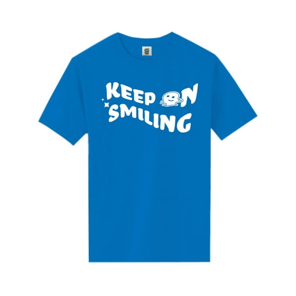 Keep On Smiling Short Sleeve Neon T-Shirt