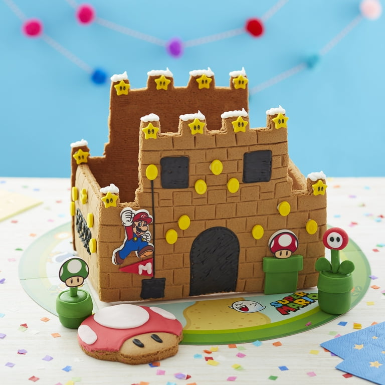 Cardboard Mario Toy House Wilton Build-it-Yourself Super Mario By