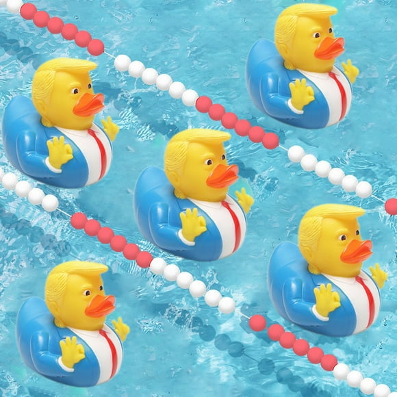 Trump Rubber Duck Bath Toy for Kids Funny Baby Ducks with Trump Look Puncture-Resistant Ducks Gifts for Lakes Pools Bathtubs