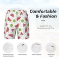 thumbnail image 3 of Balery Watermelon And Kiwi Mens Swim Trunks Swim Shorts for Men Quick Dry Inseam Beach Shorts with Compression Liner Pocket-XX-Large, 3 of 9
