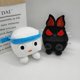 thumbnail image 5 of Big Games Cat Doll Pet Simulator x Almohada de felpa cuadrada Little Devil (paquete de 1) ER, 5 of 5