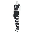thumbnail image 2 of Black Sexy Tight Dress Tops Skirt Outfit Women Halloween Carnival Clothes, 2 of 9
