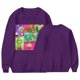 thumbnail image 4 of Sudadera de cuello redondo MIARHB para mujer, talla grande, informal, con estampado navideño, manga larga, cuello redondo, sudaderas, tallas S-3XL, 4 of 4