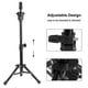 thumbnail image 3 of 60cm Adjustable Wig Head Stand Mannequin Tripod Hairdressing Training Holder, 3 of 4