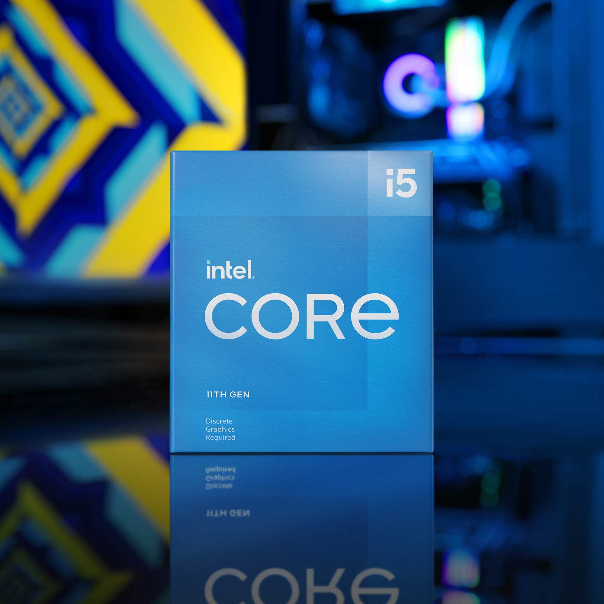 Intel Core i5-11400F Gaming CPU, 6 Cores up to 4.4 GHz, LGA1200