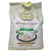 Zafarani Aged Basmati Rice Aromatic Extra Long Grain Rice from India 20 Pounds
