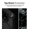 thumbnail image 4 of Ringke Fusion-X Magnetic [Compatible with MagSafe] Designed for iPhone 15 Pro Case, Anti-Fingerprint Rugged Shockproof Protective Phone Cover - Matte Black, 4 of 11