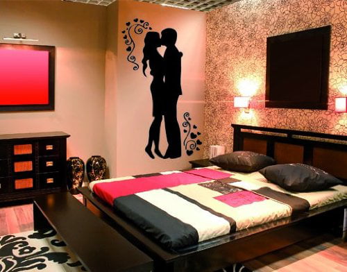 Couple In Love Home Wall Decal Sticker L11