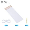 thumbnail image 3 of 50Pcs White Tassel Garland Banner w Rope for Wedding Birthday Party Decoration, 3 of 7