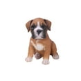 thumbnail image 1 of Décor de Jardin Statue d'Animal Boxeur Chiot, 1 of 5