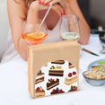thumbnail image 3 of Yayeee Napkin Holder for Table Kitchen Paper Tissue Organization, White Cakes Pattern, 3 of 8