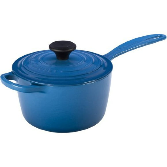 Le Creuset Enameled Cast Iron Signature Saucepan, 1.75 qt., Marseille