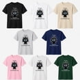 thumbnail image 4 of Funny Cat Graphic T-Shirt, It's Fine I'm Fine Everything Is Fine, Unisex Cotton Tee, 4 of 9
