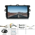 thumbnail image 2 of Car Radio Stereo for Toyota Corolla 2009-2013, 9" Touchscreen Android 13 Support Carplay Android Auto/Navigation/Bluetooth/Video/Steering Wheel Control/2+32G,Black, 2 of 11