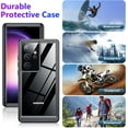 thumbnail image 6 of 2025 New for Samsung Galaxy S23 Ultra Case Waterproof, [Military Grade Shockproof][Built-in Screen Protector & Glass Camera Protector][IP68 Underwater][Dustproof][Dropproof] Full Body Phone Case 6.8", 6 of 14