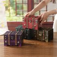 thumbnail image 2 of Antique Styles Locking Storage Box With Secure Combination Code Large Capacity Wooden Chest For Jewelry Collectibles, 2 of 9