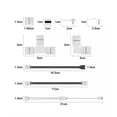 thumbnail image 2 of 95 Pzs Conector Broche Para Unir Tira Led Rgb 4 Pines 10mm, 2 of 5
