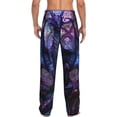 thumbnail image 2 of Bixox Men's Fantasy Dragon In Cathedral Patterned Pajama Pants with Pockets Lounge Clothes for Home, 2 of 5