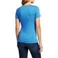 thumbnail image 2 of Ma Croix Womens Crew Neck T Shirt Short Sleeve Classic Cotton Solid Top, 2 of 8