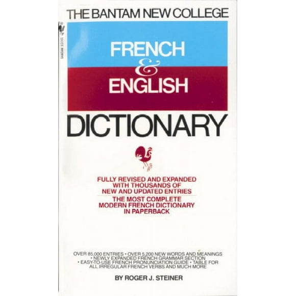 The Bantam New College French & English Dictionary (Paperback)